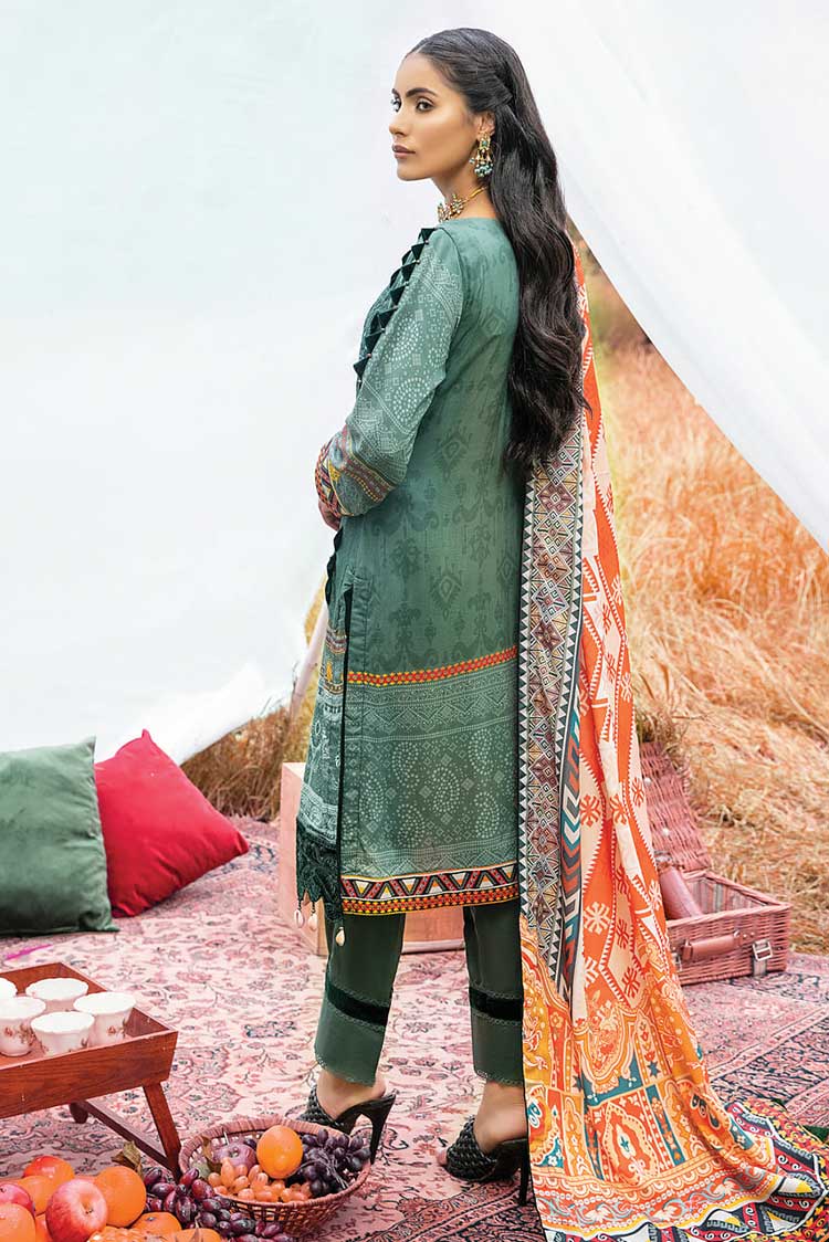 Picture of Al Zohaib Textile - WB21 10 Wintry Breeze Embroidered Shawl Collection - Available at Raja Sahib