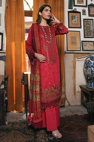 Picture of Raaya - D 02 Qermez Premium Summer Lawn Collection - Available at Raja Sahib