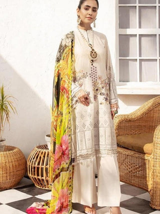 Shaista - 3 PC Chikankari Embroidered 213 Maira Lawn Collection