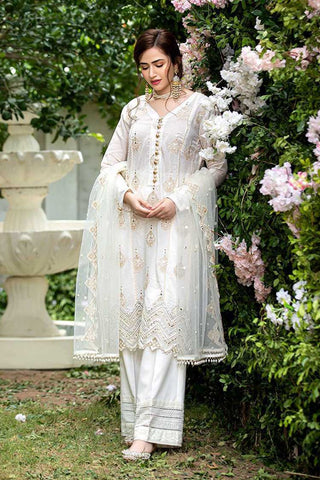 Manara D 11 Pearl Dust Luxury Lawn Collection 2021 By Kahf