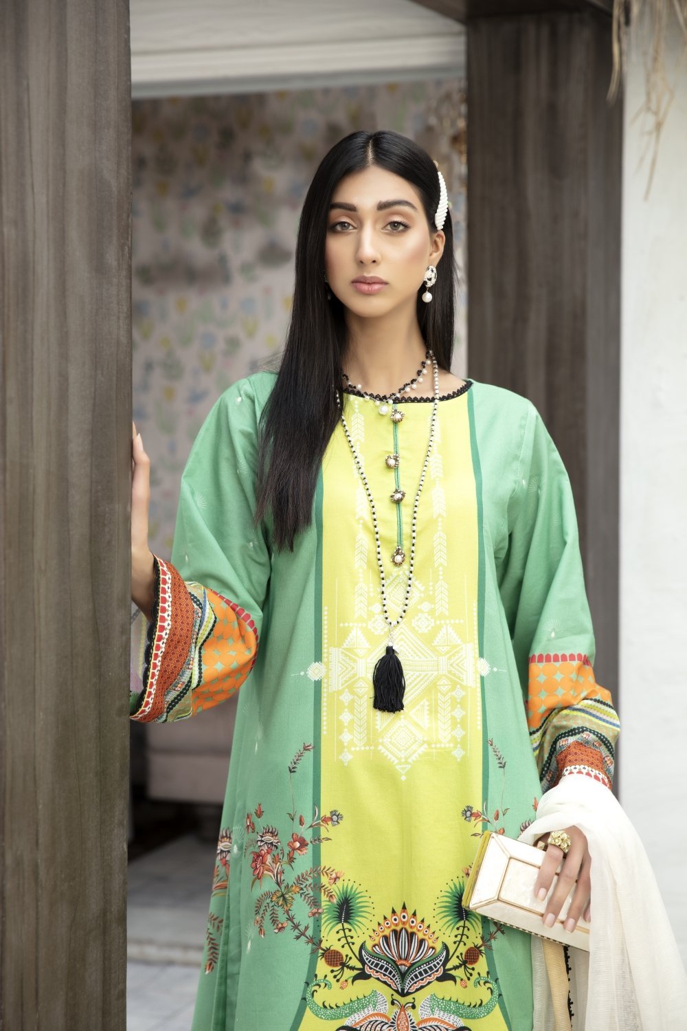 Picture of Ittehad - 3 PC Festal 7 Sarang Spring Summer Collection - Available at Raja Sahib