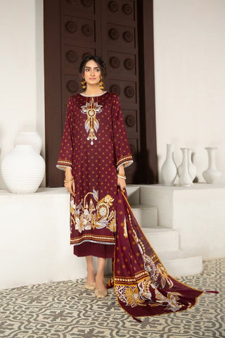 Picture of Ittehad - 3 PC 701B Spring Summer Rahat Lawn Collection - Available at Raja Sahib