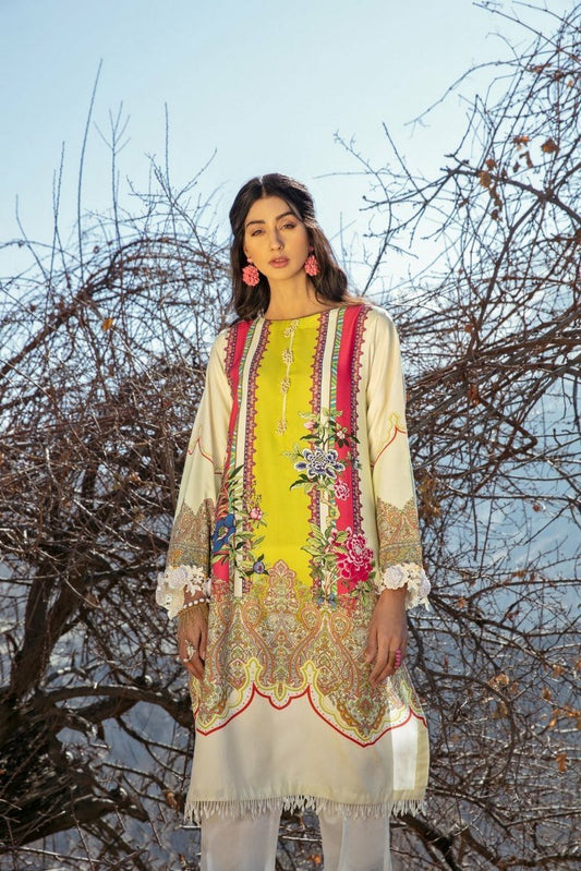 Picture of Ittehad - 1 PC Sursanda 16 Spring Summer Cotton Satin Kurti Collection - Available at Raja Sahib