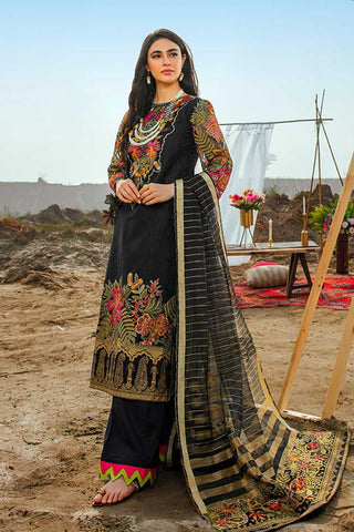 Serene SL 12 Gumaan Uns E Baharaan Embroidered Lawn Collection 2021