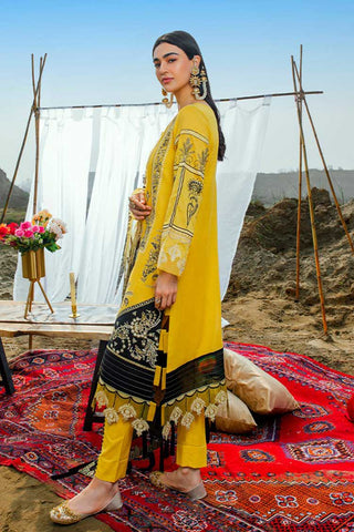 Serene SL 14 Zukhruf Uns E Baharaan Embroidered Lawn Collection 2021