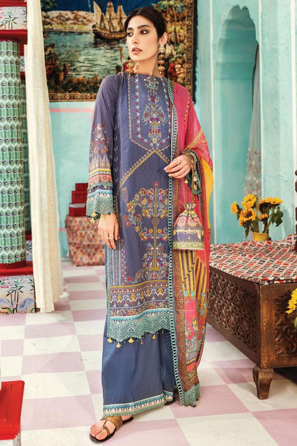 Picture of Rang Rasiya - 01 Mahabir Florence Spring Summer Lawn Collection Vol 2 - Available at Raja Sahib