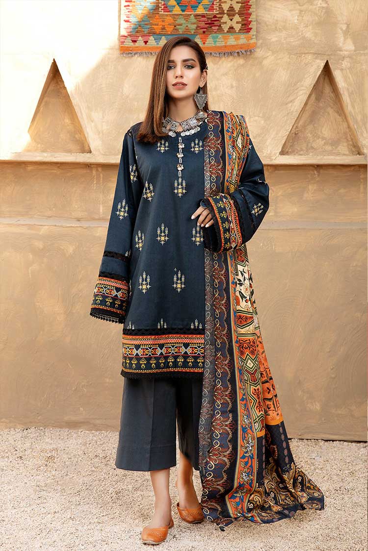 Picture of Ittehad - 02 TYRINA Signature Print Spring Summer Collection - Available at Raja Sahib