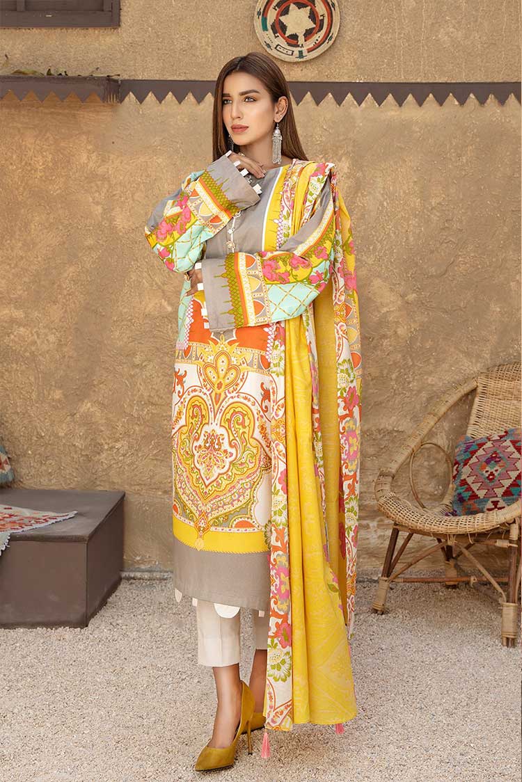 Picture of Ittehad - 04 VERVE Signature Print Spring Summer Collection - Available at Raja Sahib