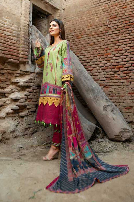 Picture of Noorangi -NF 10012 Baad e khundan Tabistan e Shaad Spring Summer Lawn Collection - Available at Raja Sahib