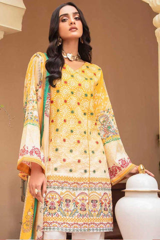 Banafsheh 01 Morning Glory Andaz Luxury Lawn Collection 2021