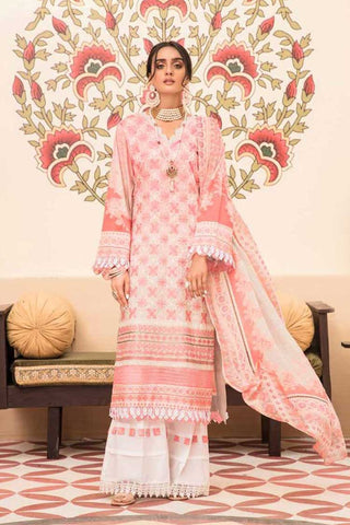 Banafsheh 03 Peach Melba Andaz Luxury Lawn Collection 2021