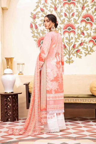 Banafsheh 03 Peach Melba Andaz Luxury Lawn Collection 2021