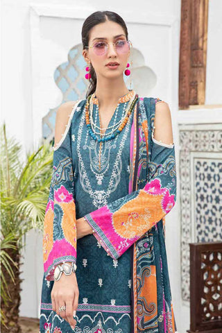 Banafsheh BN 01 Luxury Embroidered Lawn Collection 2021