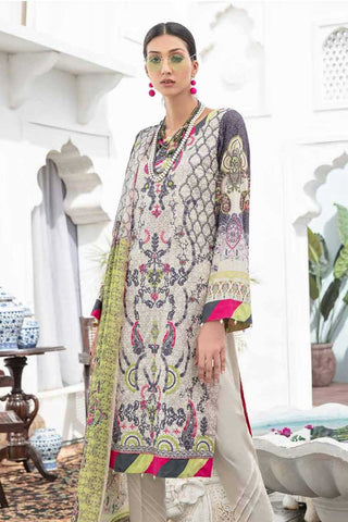 Banafsheh BN 07 Luxury Embroidered Lawn Collection 2021