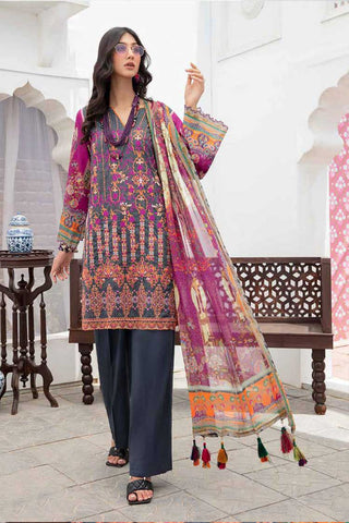 Banafsheh BN 08 Luxury Embroidered Lawn Collection 2021