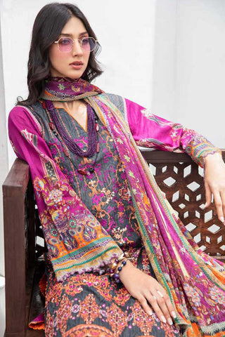 Banafsheh BN 08 Luxury Embroidered Lawn Collection 2021