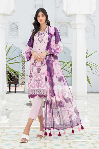 Banafsheh BN 09 Luxury Embroidered Lawn Collection 2021