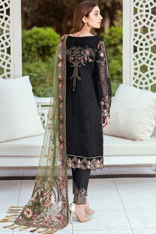 Ramsha - M 407 Minhal Embroidered Chiffon Collection Vol 4