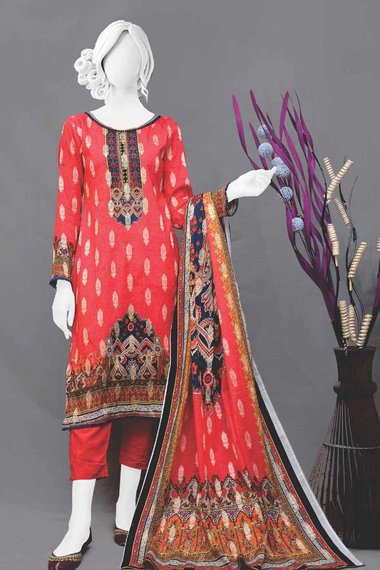 Picture of Raaya - Design 02 Faryal Printed Brosha Collection Vol 1 - Available at Raja Sahib