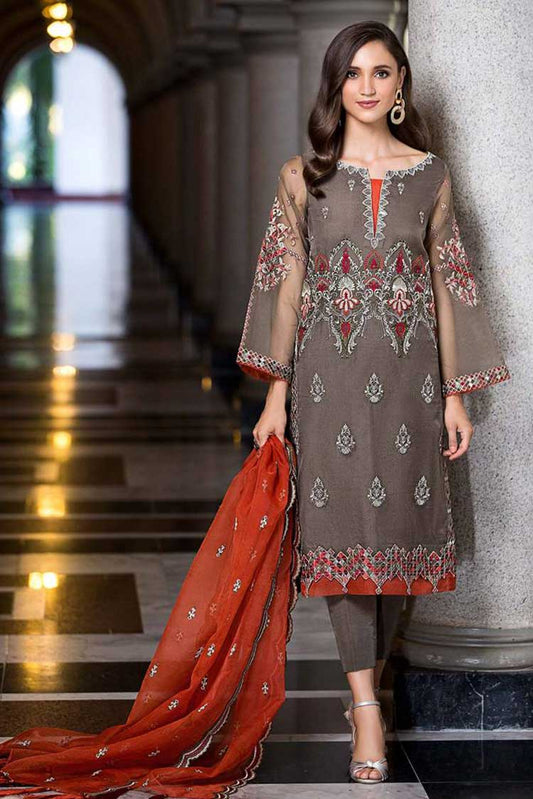 Picture of Charizma - CHMW 22 Heavenly Hue Chimmer Embroidered Chiffon Collection Vol 3 - Available at Raja Sahib