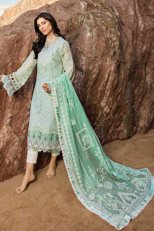 Picture of Noor by Saadia Asad - Design 11B Luxury Lawn Collection - Available at Raja Sahib