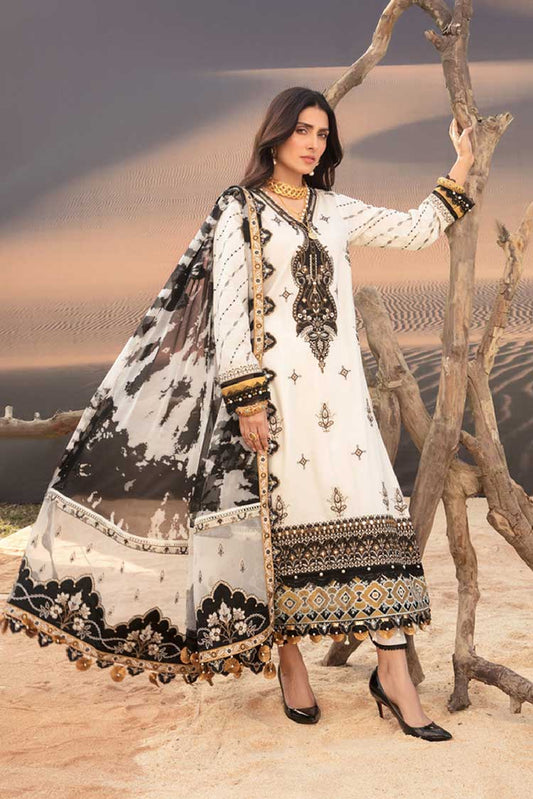 Picture of Noor by Saadia Asad - Design 7B Luxury Lawn Collection - Available at Raja Sahib