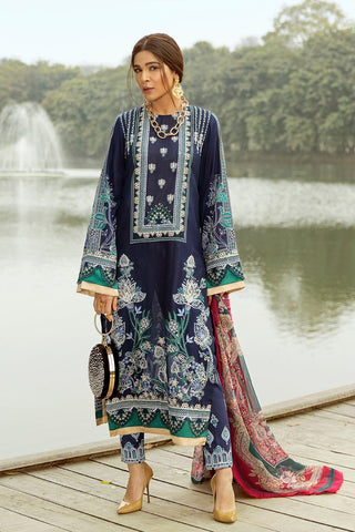 Saira Rizwan SR 12 Fasana-E-Ishq Luxury Lawn Collection 2021
