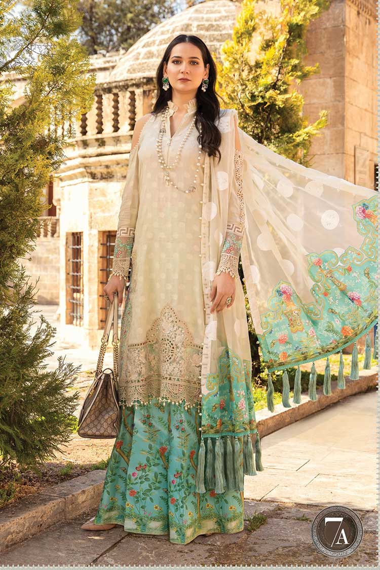 Picture of Maria B - Design 7A Spring Summer Lawn Collection - Available at Raja Sahib