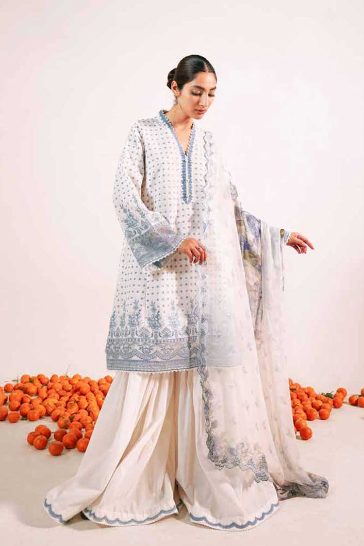 Picture of Zara Shahjahan - 4A ZUBAIDA A Spring Summer Lawn Collection - Available at Raja Sahib