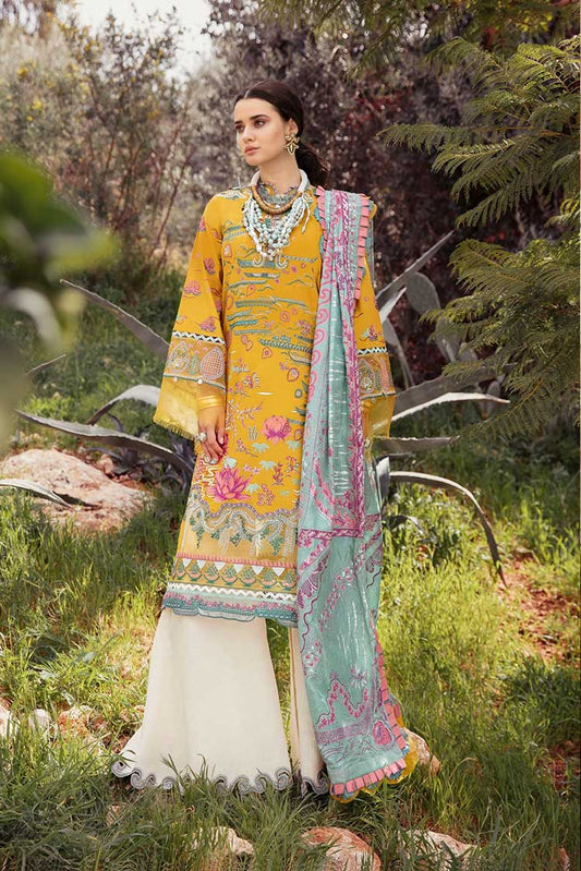 Picture of Republic Womenswear - D 4B Nargis Selene Luxury Lawn Collection - Available at Raja Sahib