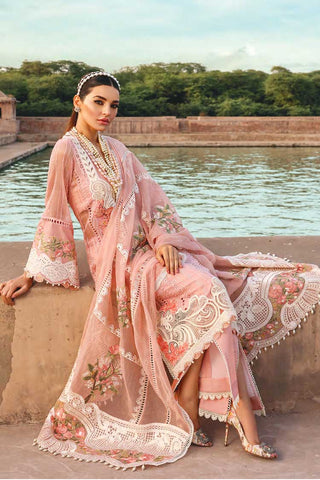 Crimson 1A A Lacey Summer Luxury Lawn Collection By Saira Shakira 2021