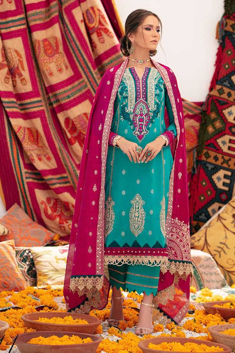 Picture of Zainab Chottani - 11 Shaheen Tahra Eid Collection - Available at Raja Sahib