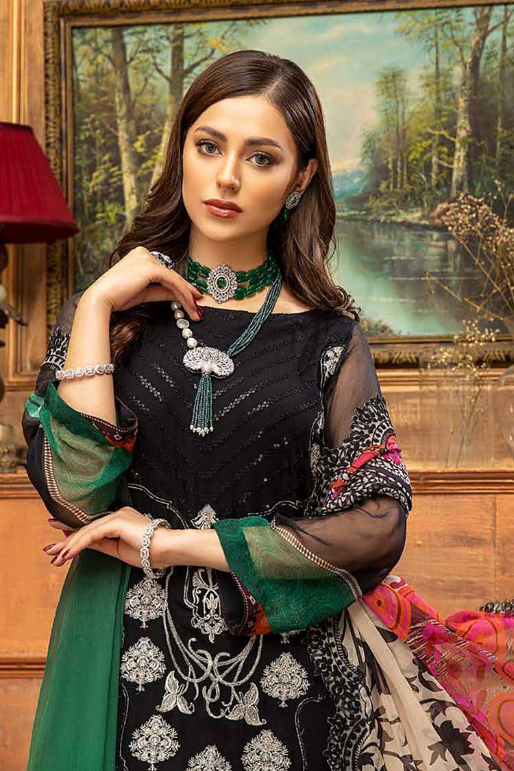 Picture of Charizma - VSL 01 Vasl Embroidered Chiffon Collection Vol 1 - Available at Raja Sahib