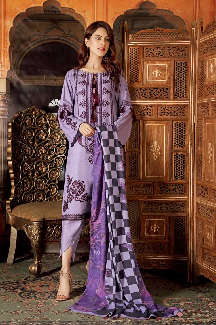 Embroidered Marina Ikkat Collection 2021 Vol 1