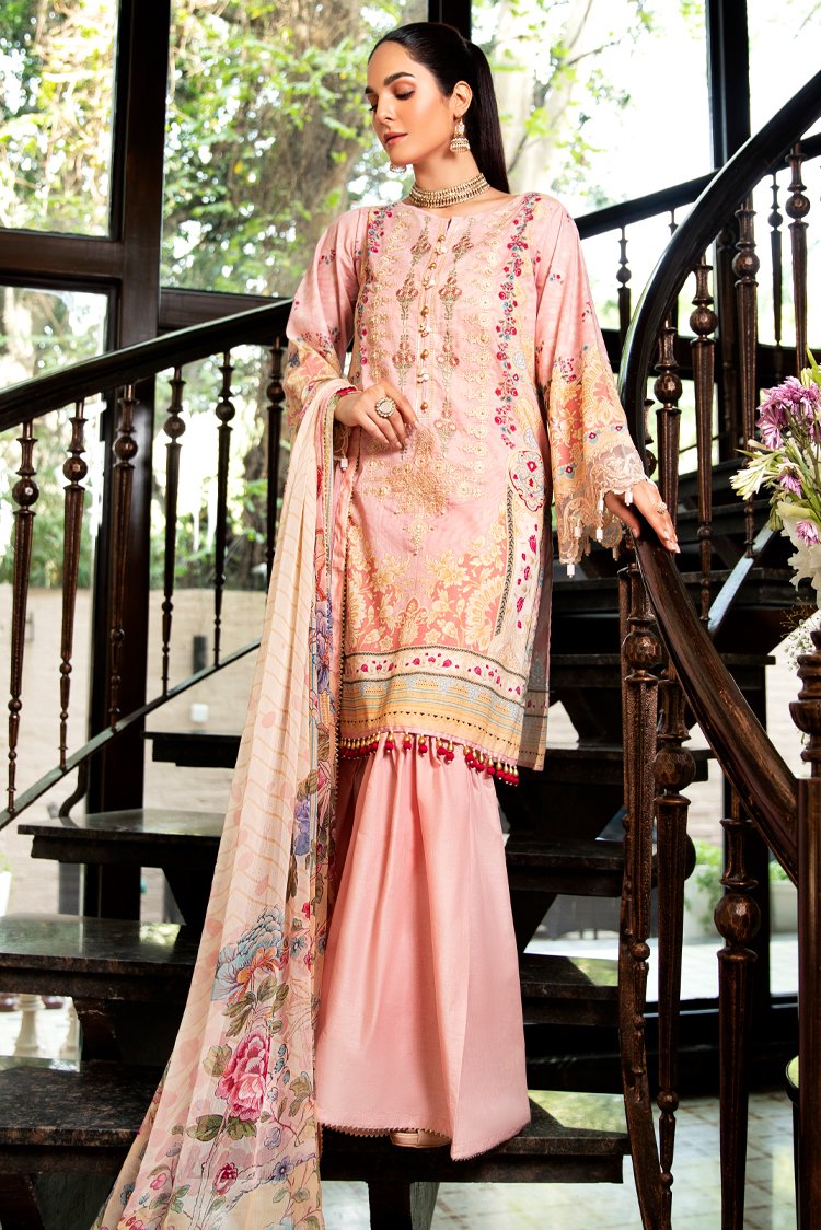 Picture of Ellena - Ayana Virsa Summer Lawn Collection LV4-10 - Available at Raja Sahib