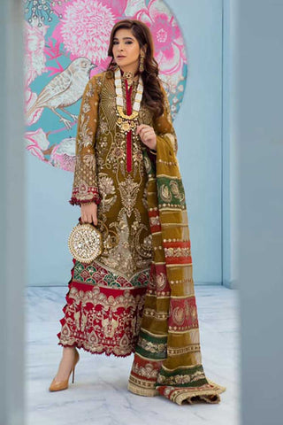 Picture of Maryam Hussain - D 03 Hina Meer Wedding Collection - Available at Raja Sahib