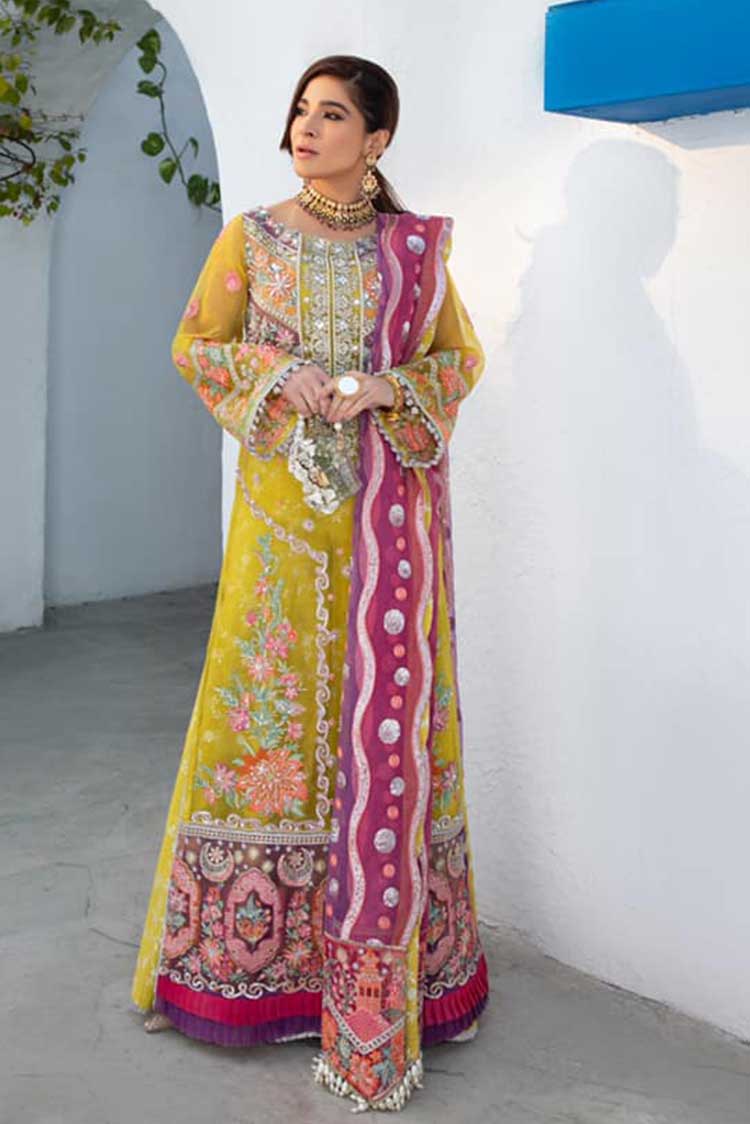 Picture of Maryam Hussain - D 07 Amtul Meer Wedding Collection - Available at Raja Sahib