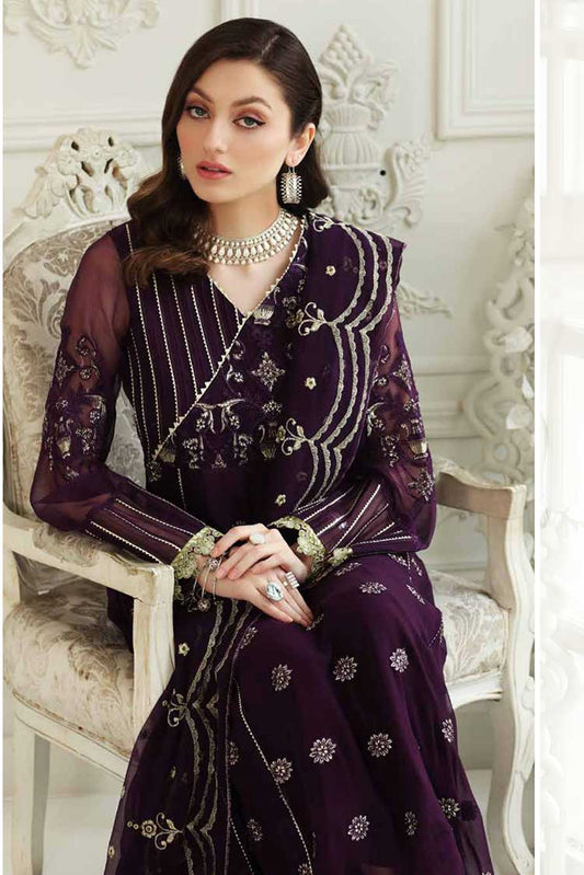 Picture of Charizma - CAL 05 Allure Embroidered Chiffon Collection Vol 01 - Available at Raja Sahib