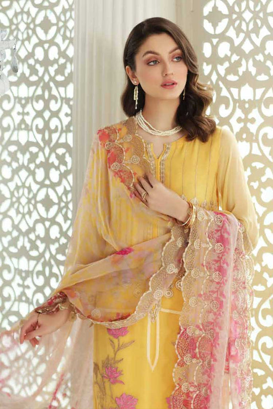 Picture of Charizma - CAL 07 Allure Embroidered Chiffon Collection Vol 01 - Available at Raja Sahib