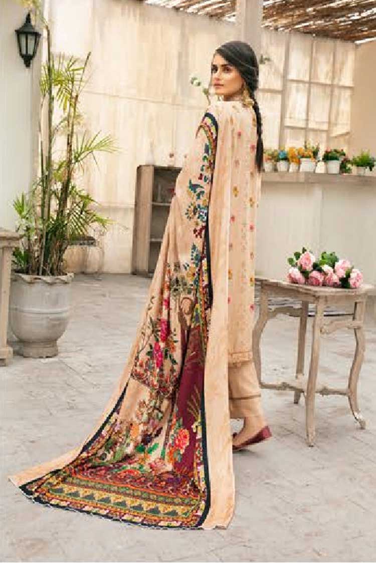 Picture of Shaista - Design 509 Maliha Embroidered Dhanak Karandi Collection - Available at Raja Sahib