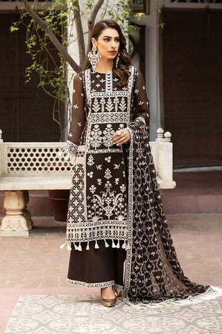 Alizeh 08 Naqsh Shahtaj Festive Chiffon Collection 2021