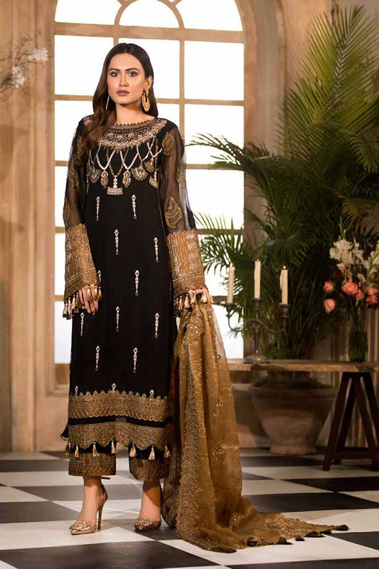 Picture of Charizma - CHM 45 Chimmer Embroidered Chiffon Collection Vol 6 - Available at Raja Sahib