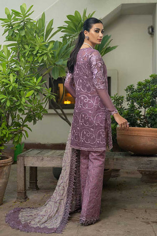 Rungrez - RNG 08 Lavender Lust Mousseline Embroidered Collection