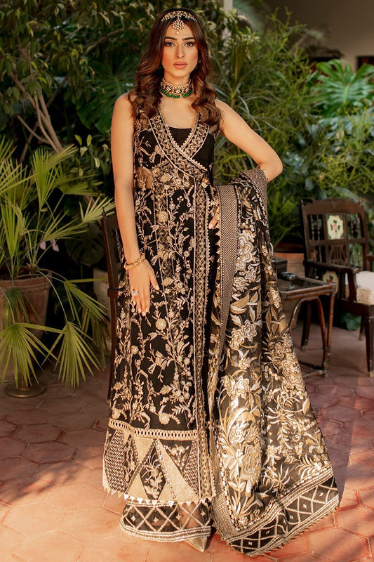 Picture of Mahgul - 05 Onyx The Empress Dream Wedding Collection - Available at Raja Sahib