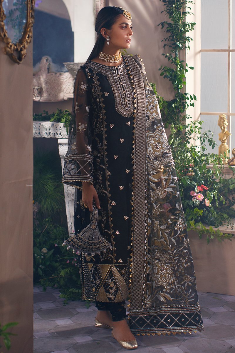 Picture of Mahgul - 05 Onyx The Empress Dream Wedding Collection - Available at Raja Sahib