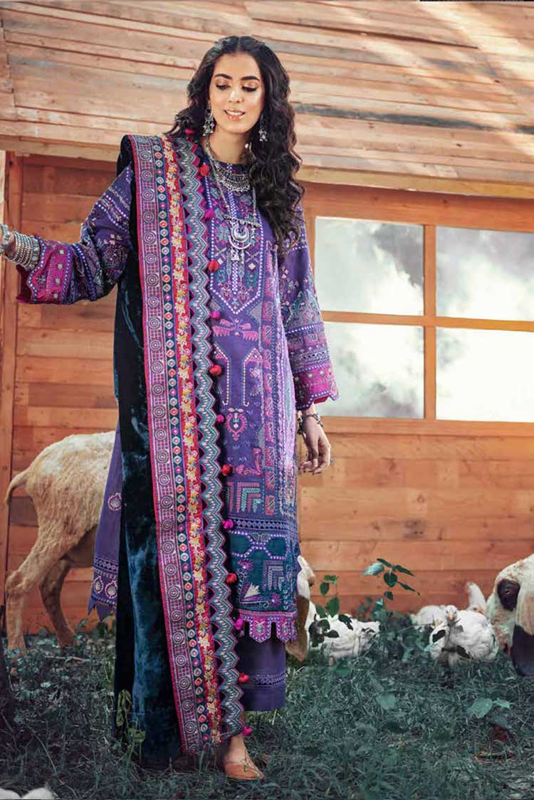 Picture of Maryam Hussain - 03 Capri Winter Shawl Collection - Available at Raja Sahib