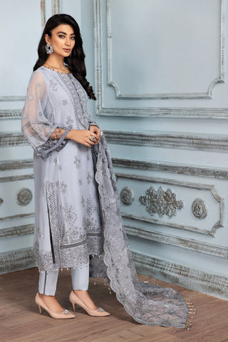 Alizeh D4 Surmai Mah e Ru Embroidered Chiffon Collection 2021 Vol 8