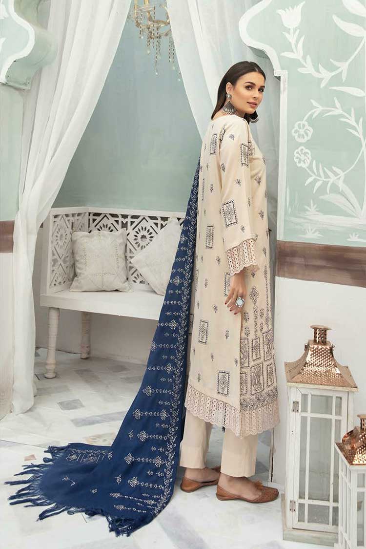 Picture of Shaista - Design 920 Peach Embroidered Collection - Available at Raja Sahib