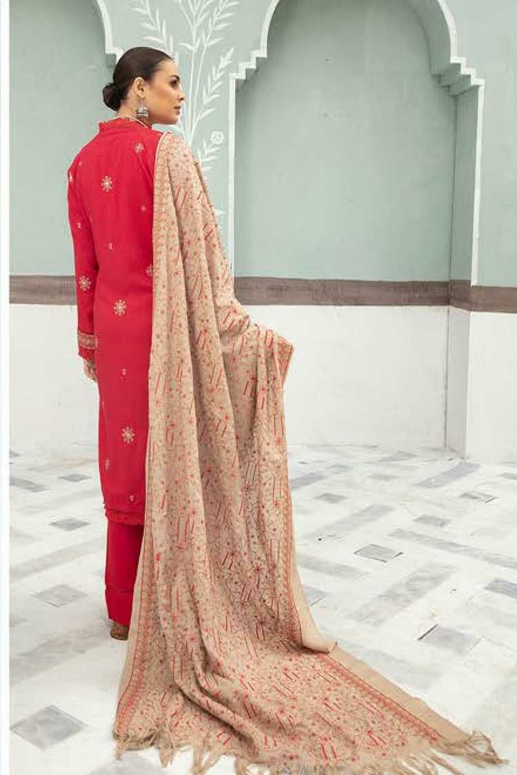 Picture of Shaista - Design 921 Peach Embroidered Collection - Available at Raja Sahib