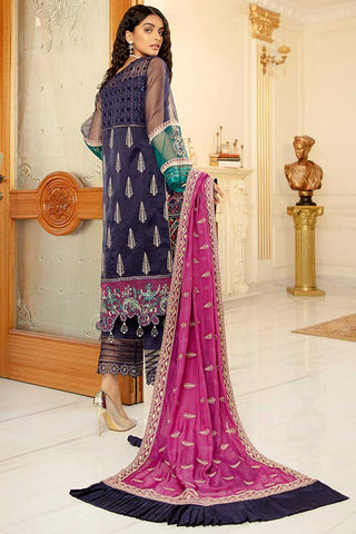 Serene S 1024 Sugar Rush Chimere Luxury Embroidered Chiffon Collection 2021